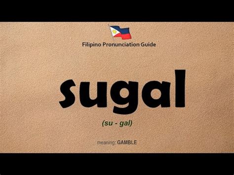 talo sa sugal in english